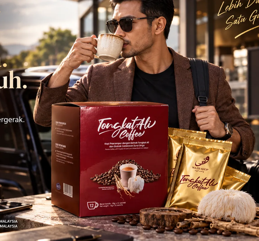 Wajib Tongkat Ali Coffee mudah dibawa untuk travel